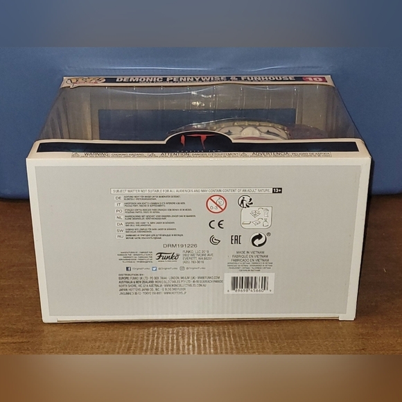 Funko Pop Towns-Demonic Pennywise+Funhouse - Picture 11 of 12